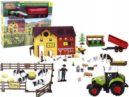 Madej Zestaw Farma Traktor Światło Dźwięk Z Figurkami 101 Elementów