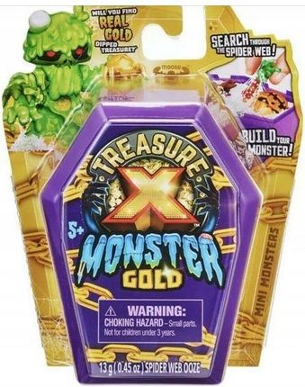 Cobi Treasure X Monster Gold Mini Potwory W Sieci Pająka Trumna