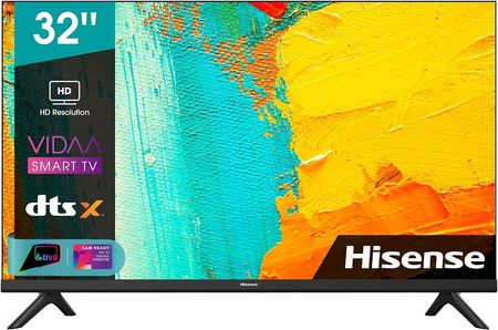 Telewizor Hisense 32A4FG 32" LED HD 60Hz Smart TV VIDAA 4.2 DVB-T2 Alexa