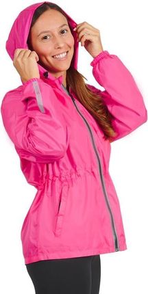 Perletti Travel płaszcz kurtka przeciwdeszczowa wiatroodporna różowa rozmiar S