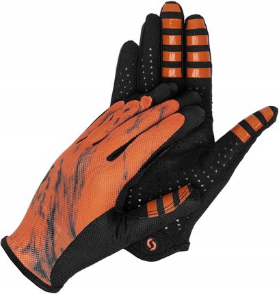 Męskie Rękawiczki Rowerowe Scott Traction Braze Orange/Black