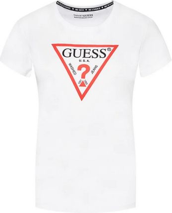 T-shirt Damski Guess Original W1YI1B I3Z11 Biały
