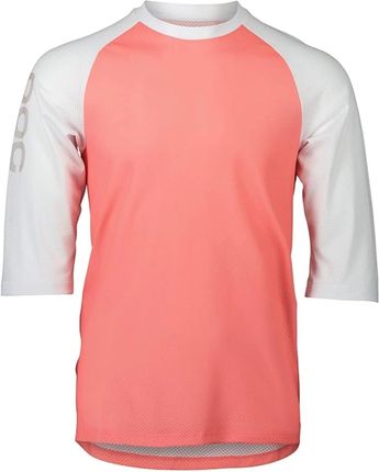 Koszulka Poc Męska Kolarska Rowerowa Różowa Lekka Sportowa