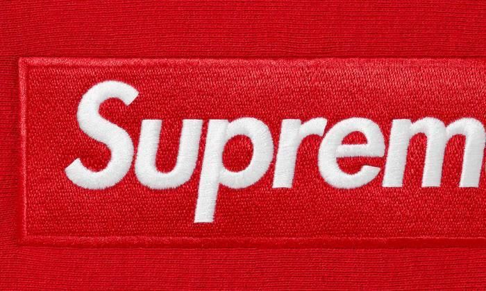 Supreme Box Logo Hooded Sweatshirt Red (FW23) - M - Ceny i
