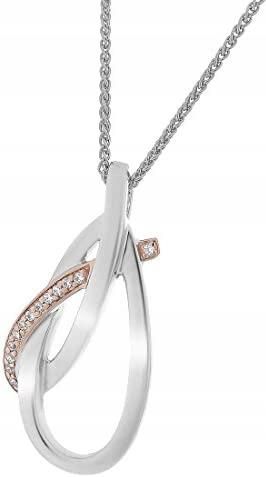 Orphelia Ciondolo In Argento 925 Con Perla D'Acqua Dolce E Placcato Oro – Gioiello Anallergico In Scatola Regalo