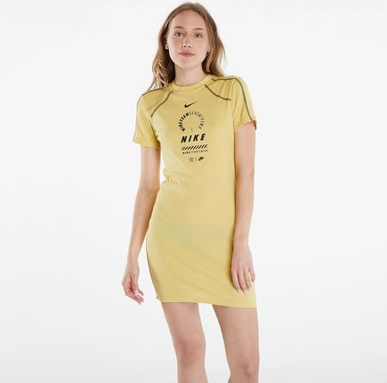 Nike Sportswear Women's Short Sleeve Dress Saturn Gold
