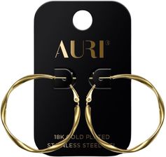 Zdjęcie Auri Kolczyki Duże Skręcane Koła - Międzyzdroje