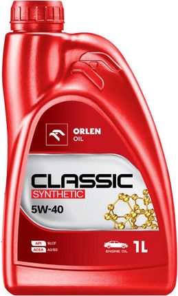 Orlen Oil Syntetyczny Platinum Classic Synthetic 5W40 1L