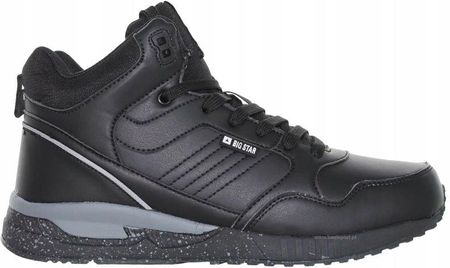 BIG STAR Buty sportowe damskie czarne wysokie 36