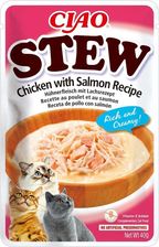 Inaba Ciao Stew Chicken and Salmon Recipe 40g