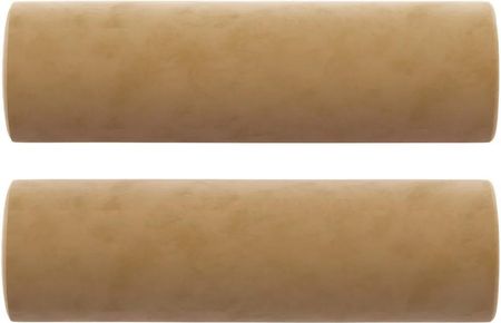 Zakito Home Poduszki Dekoracyjne Aksamit Brąz 15X50 Cm