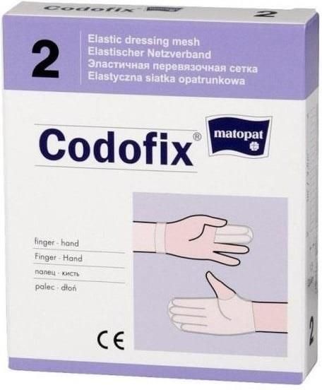 TZMO Elastyczne siatki Codofix do podtrzymywania opatrunku 1M (dłoń ...