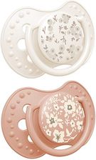 Zdjęcie Smoczek silikonowy dynamiczny LOVI 3-6m 2 szt. Blossom Ivory - Grudziądz