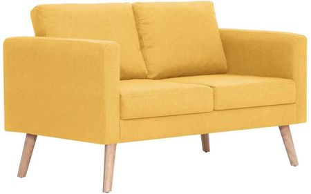 Zakito Home Sofa 2 Osobowa Żółta 116X70X73 Cm