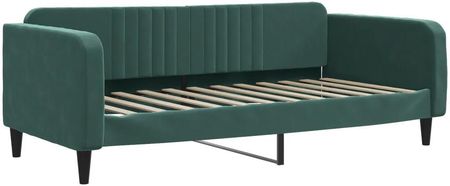 Zakito Home Sofa Z Funkcją Spania 2 W 1 Aksamit Ciemnozielony 223X110X75 Cm
