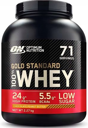 Optimum Nutrition Mieszanka Białek Gold Standard Whey 2270G Siła Masa Pompa