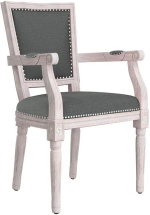 Zakito Home Krzesło Stołowe Elegance 58,5X55,5X97 Cm Ciemnoszary