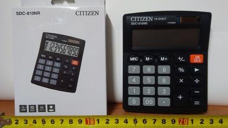 Citizen Kalkulator Sdc-810Nr (4562195139850)