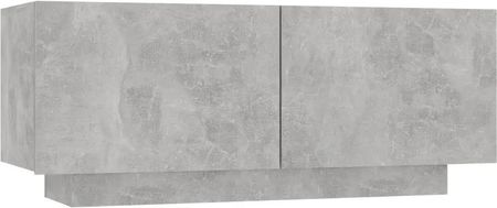 Zakito Home Szafka Rtv 100X35X40 Cm Szary Beton
