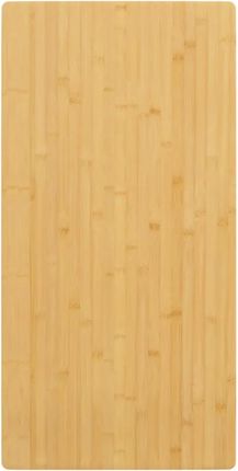 Zakito Home Bambusowy Blat Do Stolika 50X100X1,5Cm Naturalny