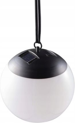 Goldlux Lampa Ogrodowa Solarna Kula Wisząca 20Cm Biała Neutralna 325426