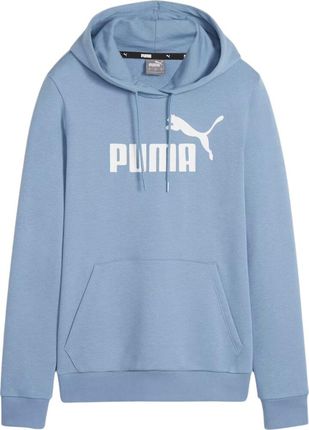 Bluza damska Puma ESS Logo Hoodie niebieska 586797 20