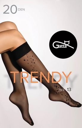 PodkolanÓwki Gatta Trendyline Socks W 13 Uniwersalny czarny
