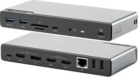 Alogic Stacja/replikator USB-C 16 in 1 Quad Display 85W PD (DUCDV4)