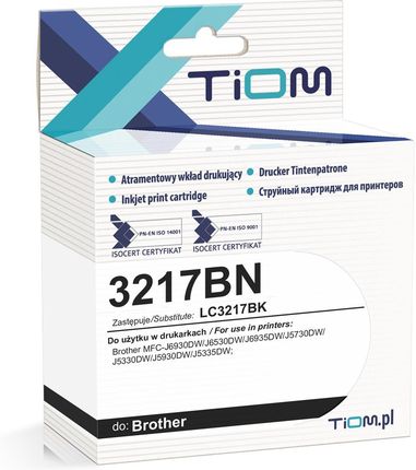 Tiom Do Brother 3217BN LC3217BK Czarny (TIB3217BN)