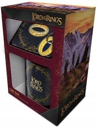 Jedyny Pierścień Zestaw Prezentowy Kubek + Podkładka + Brelok The Lord of The Rings