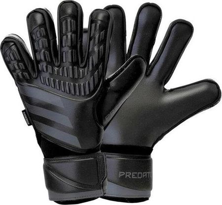 Rękawice Bramkarskie adidas Predator Glove Match Fingersave Czarne Iz1503