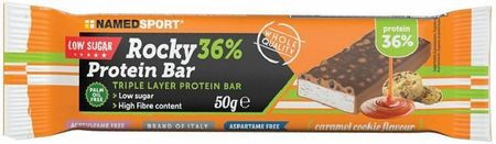 Namedsport Rocky 36% Protein Bar 50G Carmel Cookies