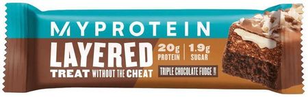 Myprotein 6 Layer Bar Layered Protein Triple Chocolate Fudge 60 G