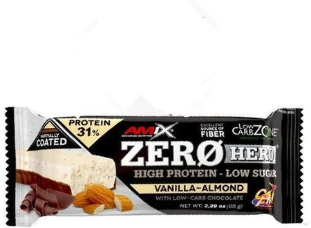 Amix Zero Hero 31% Protein Bar Wanilia Migdał 65G