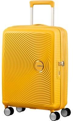 Walizka AMERICAN TOURISTER SoundBox 55 cm Żółty DARMOWY TRANSPORT