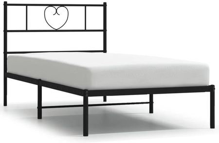 Zakito Europe Rama Łóżka Stalowa Czarna 90X200Cm Solidna Konstrukcja Elegancki Design 100035145153_355456