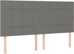 Zakito Europe Zagłówek Łóżka 160X118 Cm Ciemnoszary 100035145153_3116339