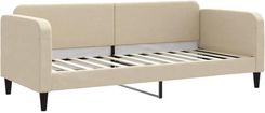 Zakito Europe Sofa Łóżko 2 W 1 Kremowy 223X90X75 Cm 100035145153_354032