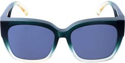Zdjęcie Nakładki polaryzacyjne na okulary korekcyjne zielono złote ekskluzywne okulary damskie - Żarki