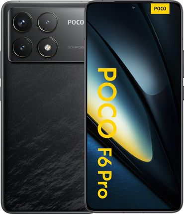 POCO F6 Pro 12/512GB Czarny