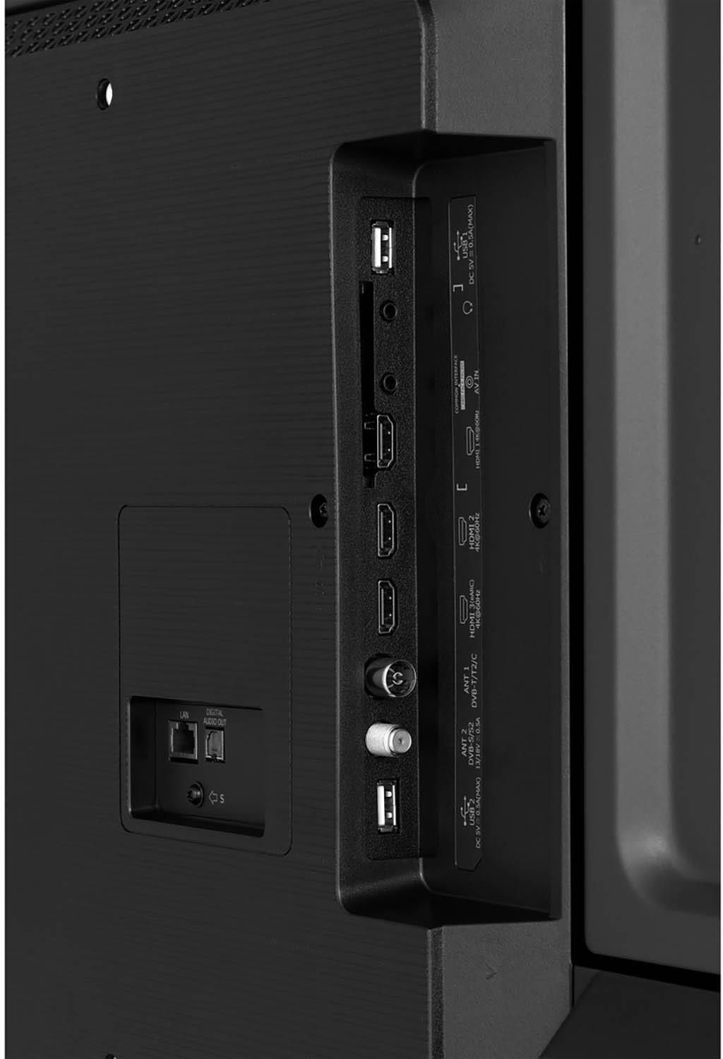 Panel wejść i wyjść telewizora