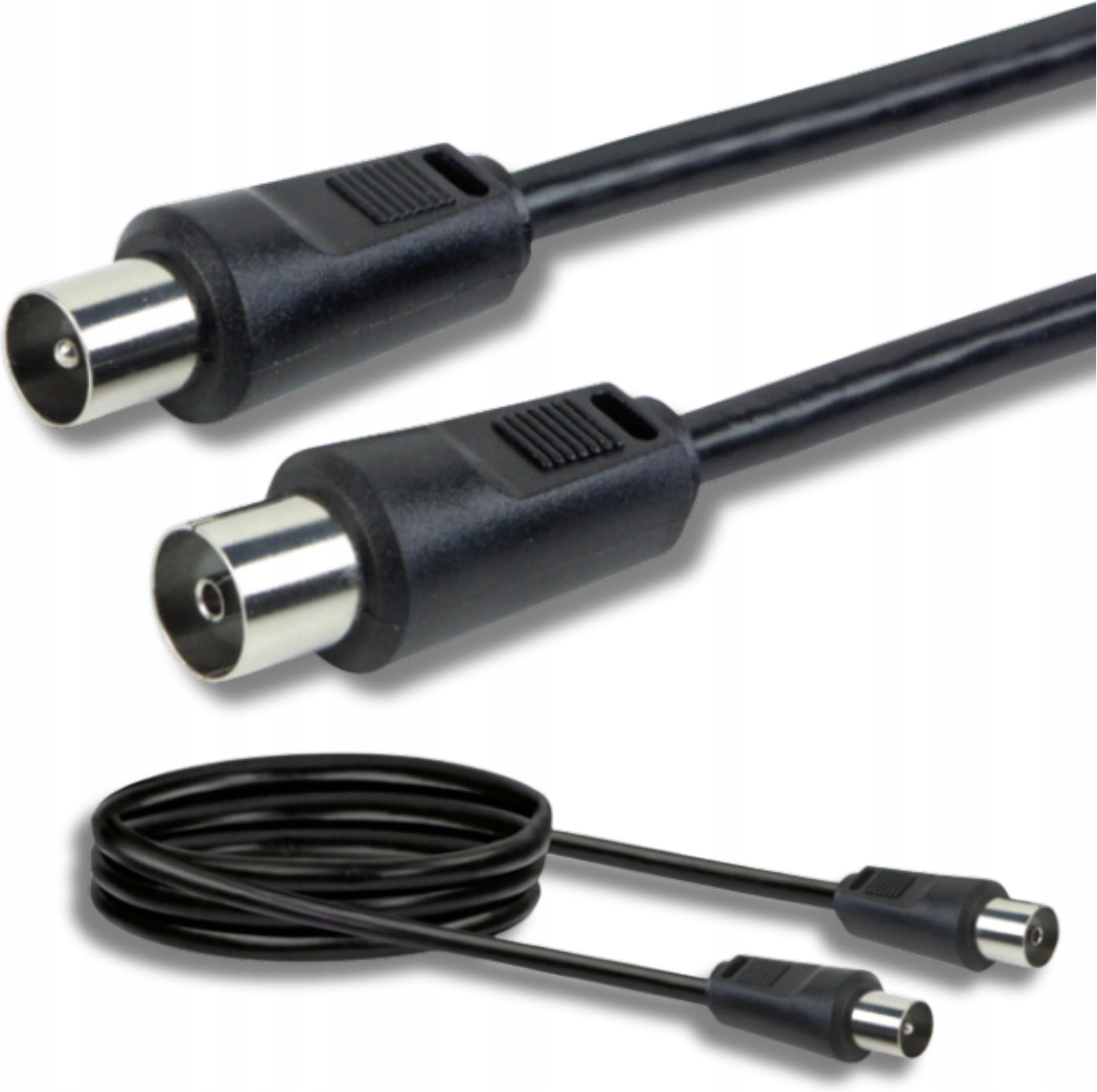 Câble D'antenne Schwaiger 3 M - Connecteur F Plaqué Or - Haute Performance 110 DB - Pour TV, Parabole - 12