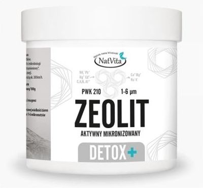 Zeolit Detox Plus 2µm 95% 100 G Natvita