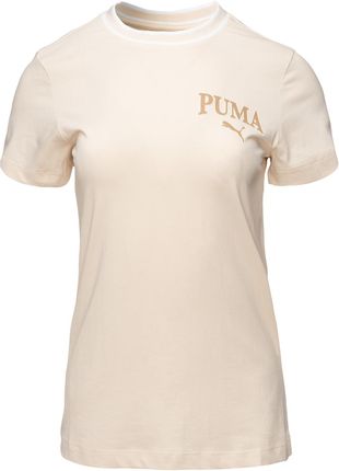 Damska Koszulka z krótkim rękawem Puma Puma Squad Tee 67789787 – Beżowy