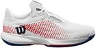 Męskie buty tenisowe Wilson Kaos Swift 1.5 Clay White/Deja Vu Blue  EUR 42 2/3