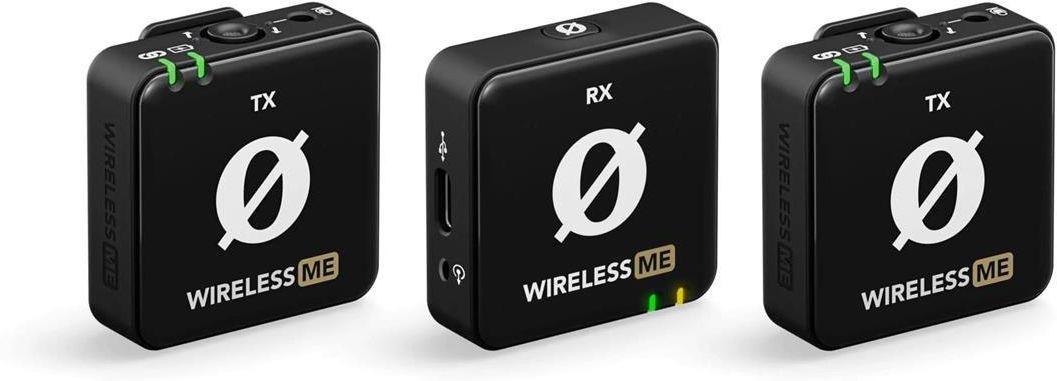 фото Мікрофонна радіосистема камери для смартфону Rode Wireless ME Dual Black WIMEDUAL 1