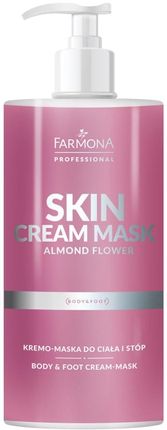 Farmona Skin Cream Mask Almond Flower Kremo-Maska Do Ciała I Stóp Kwiat Migdałowca 500ml