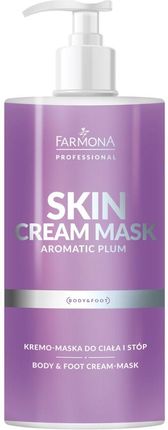 Farmona Skin Cream Mask Aromatic Plum Kremo-Maska Do Ciała I Stóp Śliwka 500ml