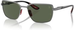 Zdjęcie OKULARY RAY-BAN® RB 3743M F09971 58 ROZMIAR L - Łowicz
