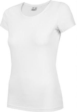 T-shirt damski 4F Z22 TSD350 koszulka biała 2XL